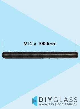 M12 x 1000mm Threaded Rod