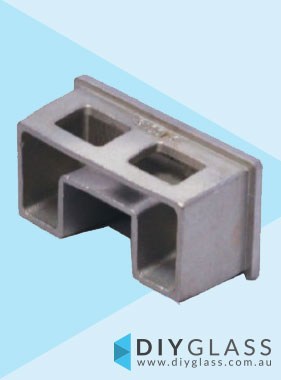54x30mm End Cap for Glass Top Rail