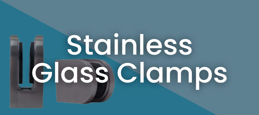 Stainless Glass Clamps