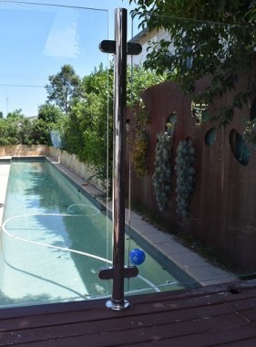 Stainless Post for Glass Pool Fence