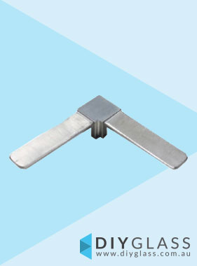25x21mm 90 Degree Joiner for Glass Top Rail