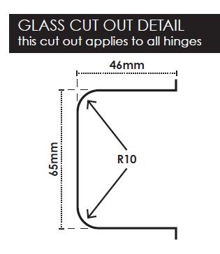 135 Degree Glass To Glass Matt Black Shower Hinge Diy Glass