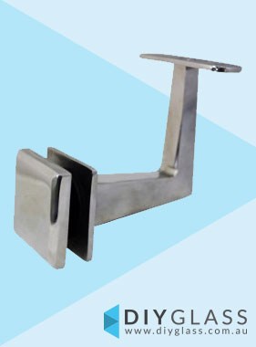 Square Offset Fixed Balustrade Handrail Bracket