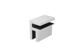 Matt White Large Glass Brace Bracket