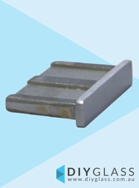 50x10mm End Cap for Glass Offset Rail