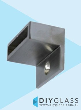 50x10mm Wall Plate for Glass Offset Rail