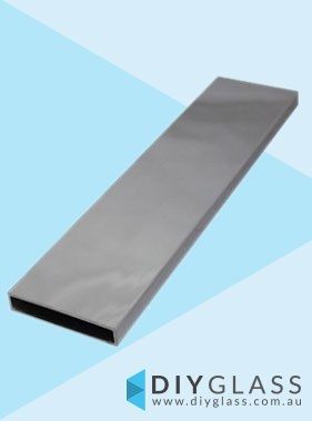 50x10mm 2900mm Long Glass Offset Rail Tube