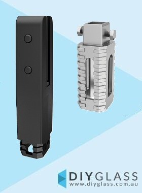 Insulated Black Pool Fence Core Hole Spigot with Extender