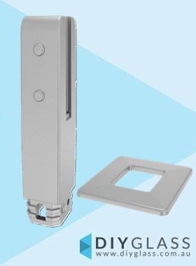 Silver Insulated Pool Fence Core Hole Spigot