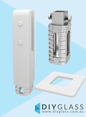 Insulated White Core Hole Spigot with Dress Ring and Extender