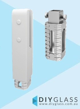 Insulated White Pool Fence Core Hole Spigot with Extender