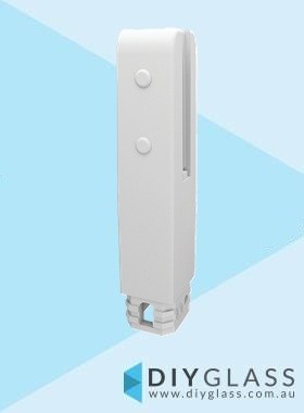 White Insulated Core Hole Pool Fence Spigot