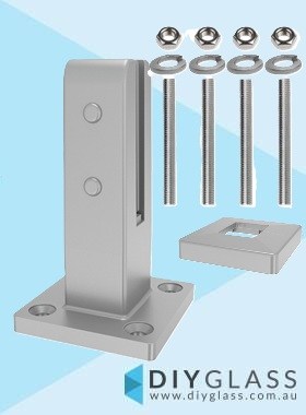 Silver Insulated Spigots with Fixing Rods