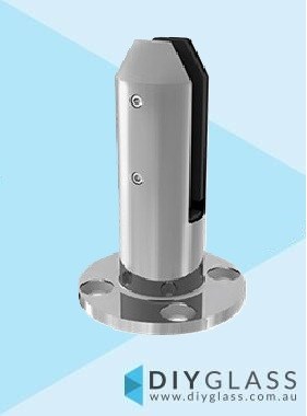 Satin Round Base Plate Spigot