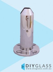 Round Base Plated Stainless Spigot for Glass Balustrade