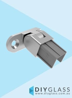 25x21mm Left Vertical Adjustable Wall Plate Polished