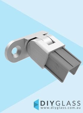 25x21mm Left Vertical Adjustable Wall Plate Satin