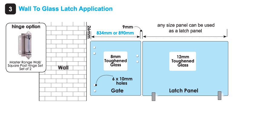 Glass Pool Fence Gates And Accessories Diy Glass